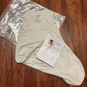 NEW Goumi Kids Slumber Sleepbag Storm Gray SZ 0-6 mo Small Baby Sleep Sack Bambo